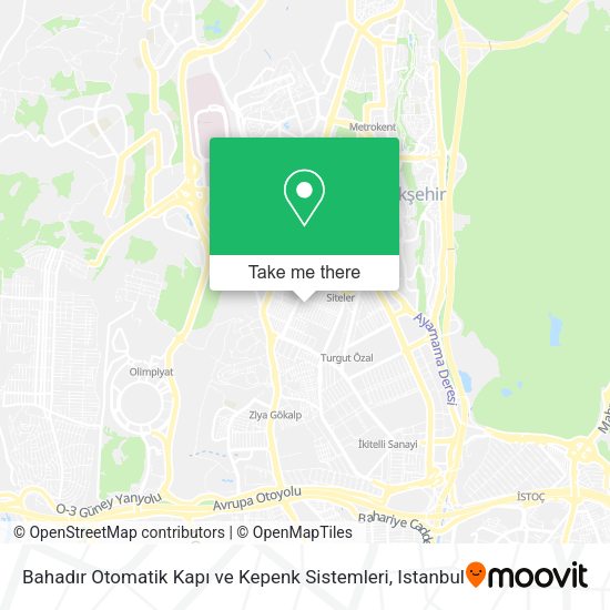 Bahadır Otomatik Kapı ve Kepenk Sistemleri map