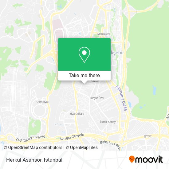 Herkül Asansör map