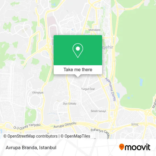 Avrupa Branda map