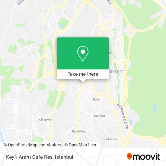Keyfı Aram Cafe Res map