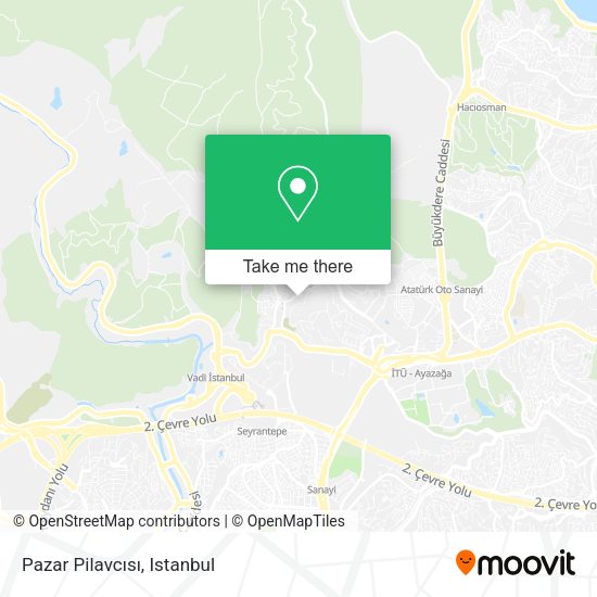 Pazar Pilavcısı map