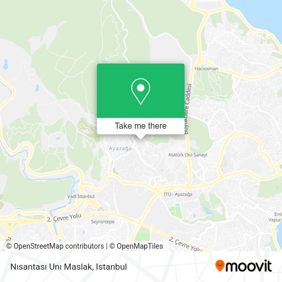 Nısantası Unı Maslak map
