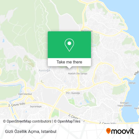Gizli Özellik Açma map