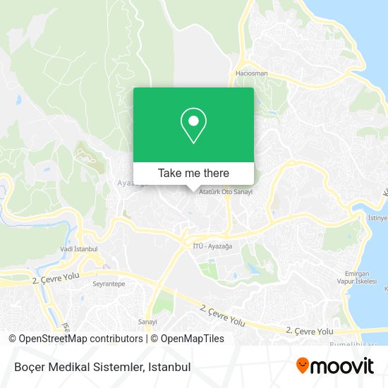 Boçer Medikal Sistemler map