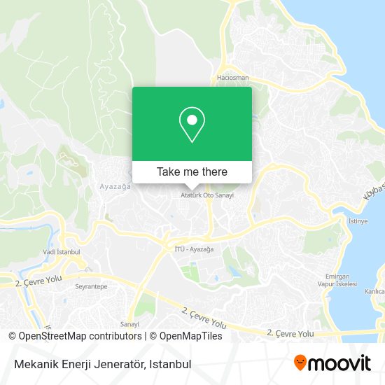 Mekanik Enerji Jeneratör map