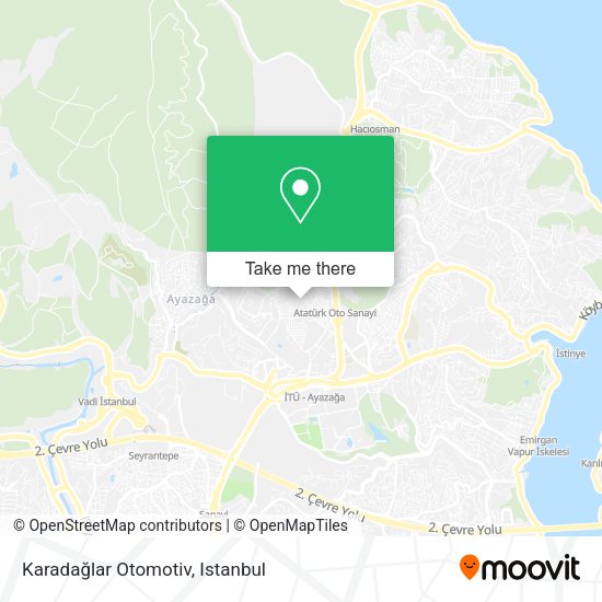 Karadağlar Otomotiv map
