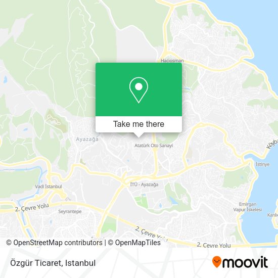 Özgür Ticaret map