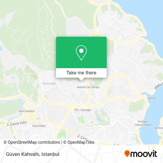 Güven Kahvaltı map