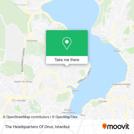 The Headquarters Of Onur map