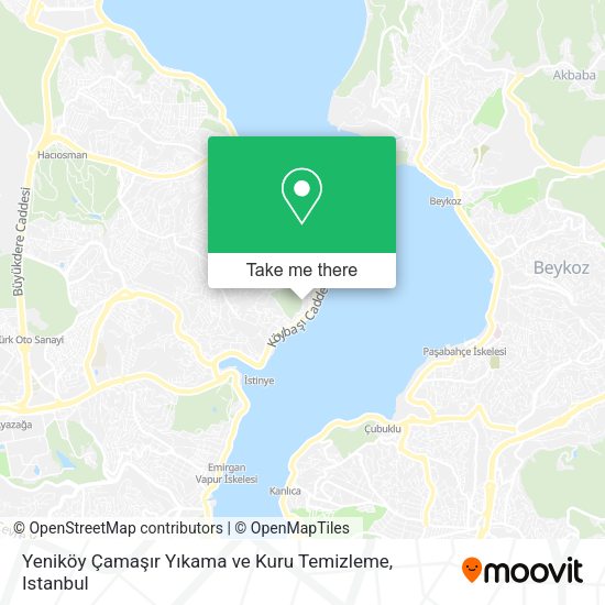 Yeniköy Çamaşır Yıkama ve Kuru Temizleme map