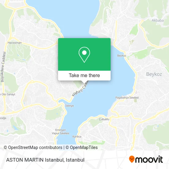ASTON MARTIN Istanbul map