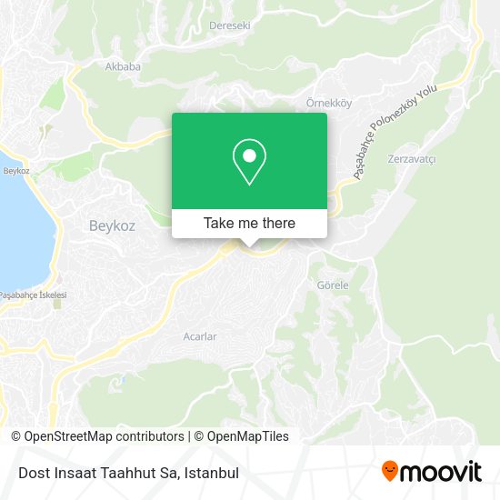 Dost Insaat Taahhut Sa map