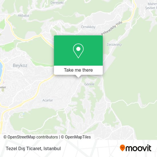 Tezel Dış Ticaret map