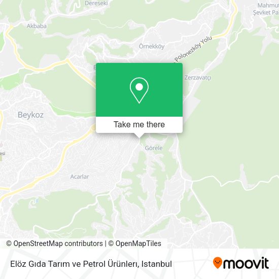 Elöz Gıda Tarım ve Petrol Ürünlerı map