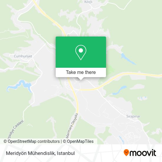 Meridyön Mühendislik map
