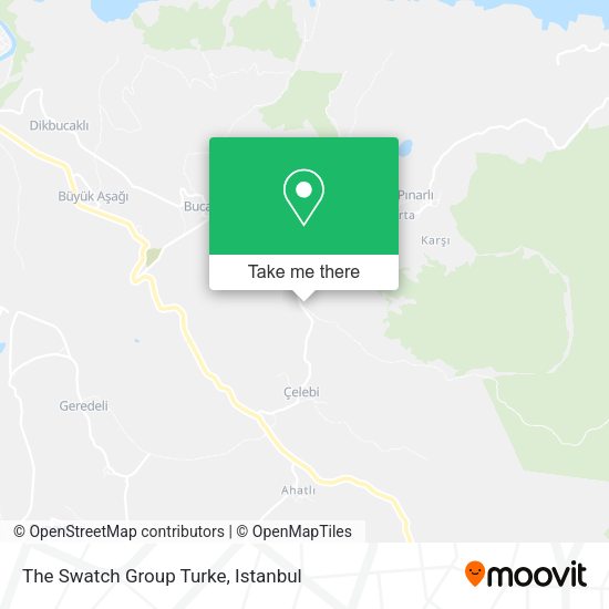 The Swatch Group Turke map