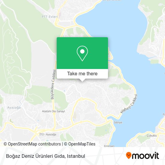 Boğaz Deniz Ürünleri Gıda map