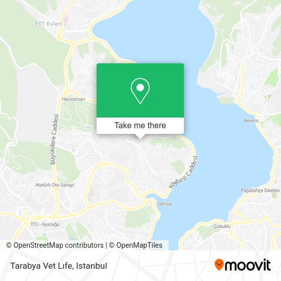 Tarabya Vet Lıfe map