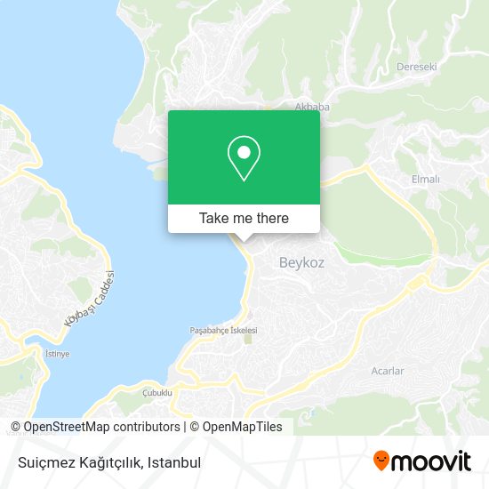 Suiçmez Kağıtçılık map