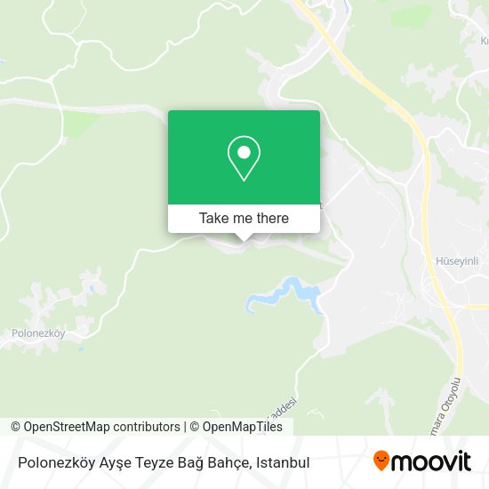 Polonezköy Ayşe Teyze Bağ Bahçe map