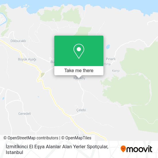 İzmitİkinci El Eşya Alanlar Alan Yerler Spotçular map