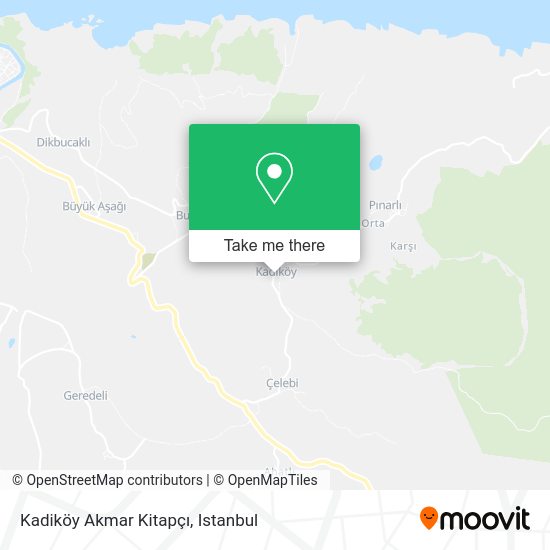 Kadiköy Akmar Kitapçı map