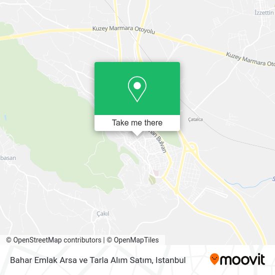 Bahar Emlak Arsa ve Tarla Alım Satım map