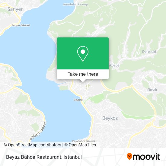 Beyaz Bahce Restaurant map
