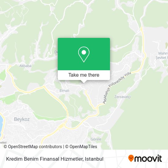 Kredim Benim Finansal Hizmetler map