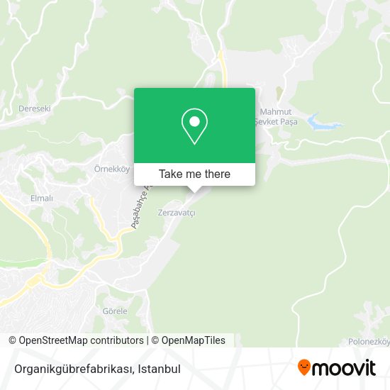 Organikgübrefabrikası map