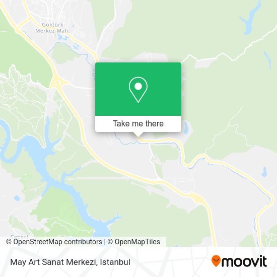 May Art Sanat Merkezi map