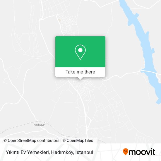 Yıkıntı Ev Yemekleri, Hadımköy map