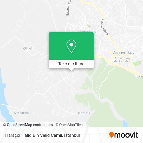 Haraççı Halid Bin Velid Camii map