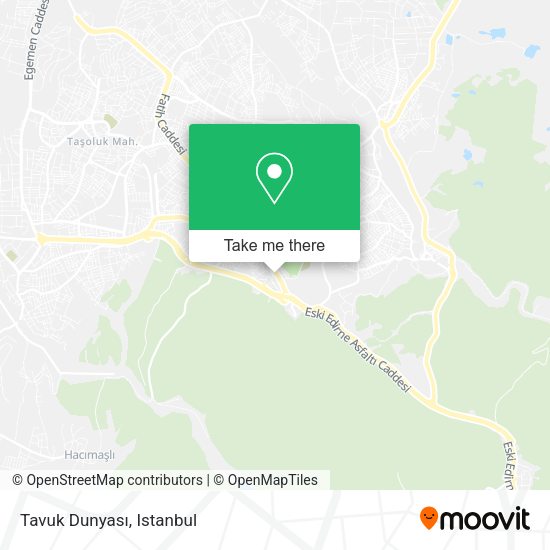 Tavuk Dunyası map