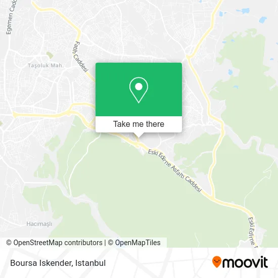 Boursa Iskender map