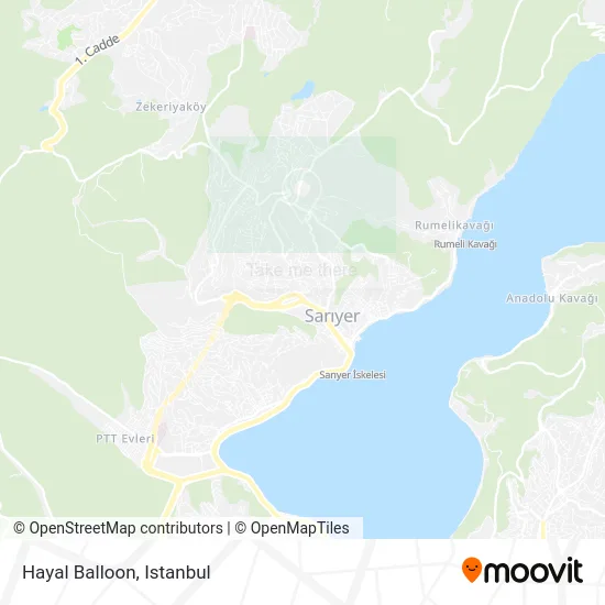 Hayal Balloon map