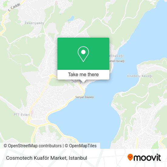 Cosmotech Kuaför Market map