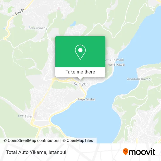 Total Auto Yikama map