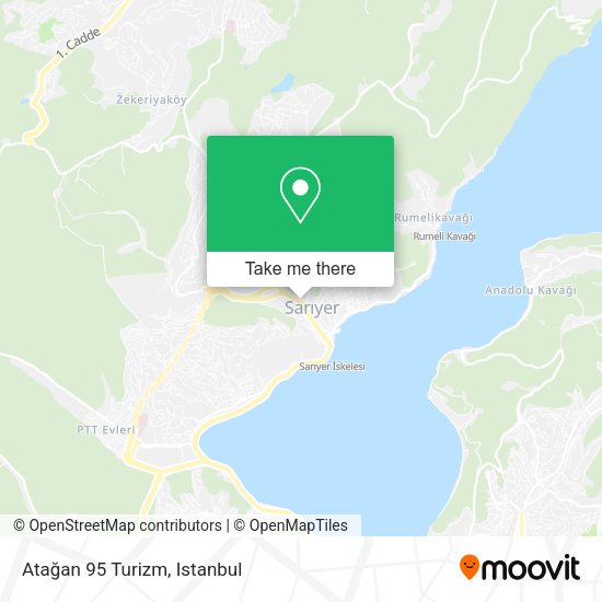 Atağan 95 Turizm map