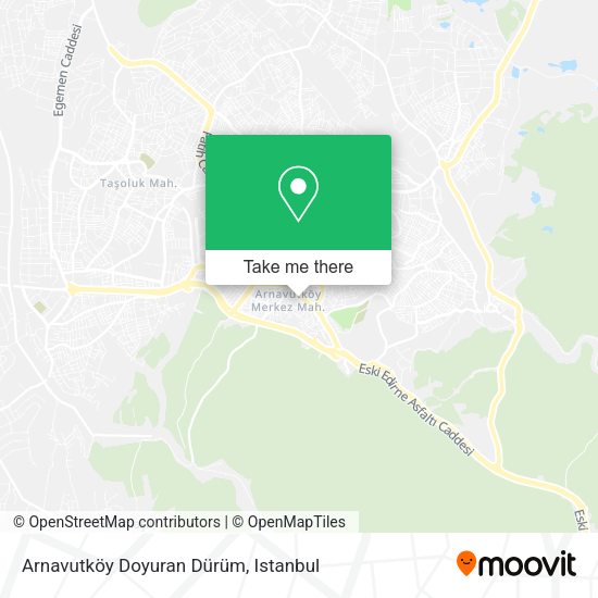 Arnavutköy Doyuran Dürüm map