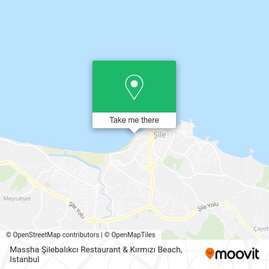 Massha Şilebalıkcı Restaurant & Kırmızı Beach map