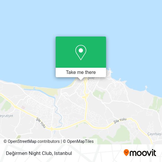 Değirmen Night Club map