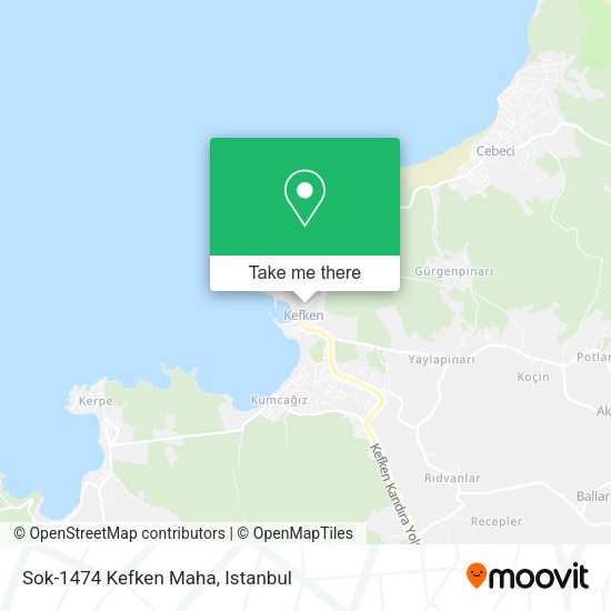 Sok-1474 Kefken Maha map