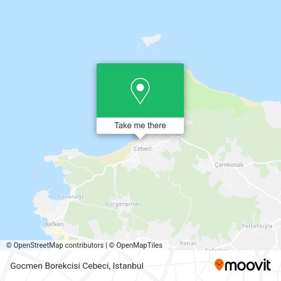 Gocmen Borekcisi Cebeci map