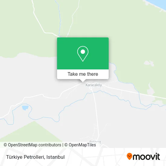 Türkiye Petrolleri map