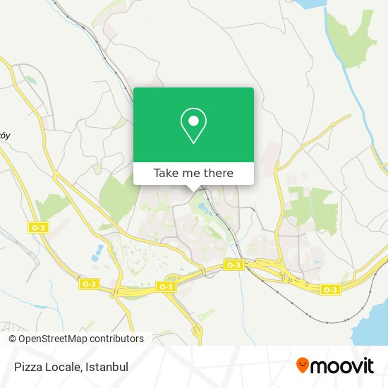 Pizza Locale map