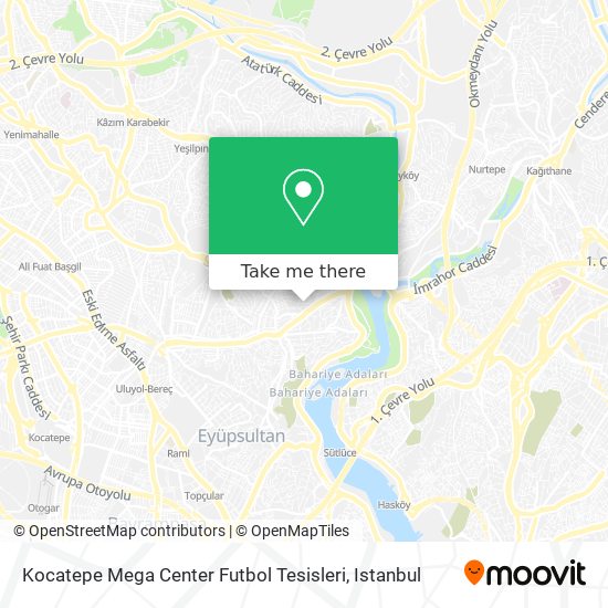 Kocatepe Mega Center Futbol Tesisleri map