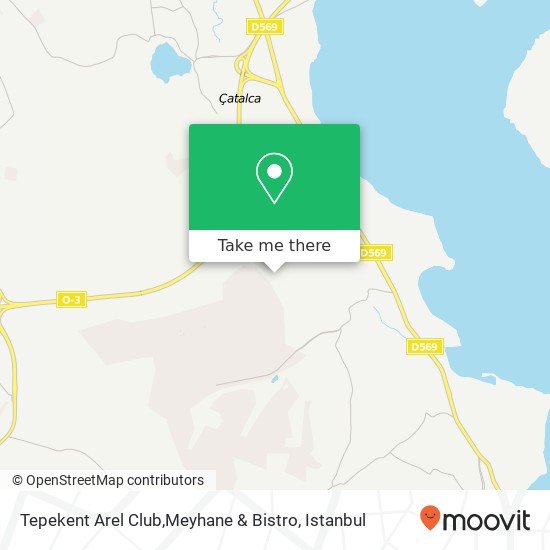 Tepekent Arel Club,Meyhane & Bistro map