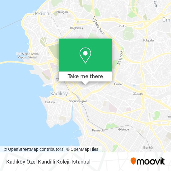 Kadıköy Özel Kandilli Koleji map