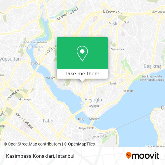 Kasimpasa Konaklari map